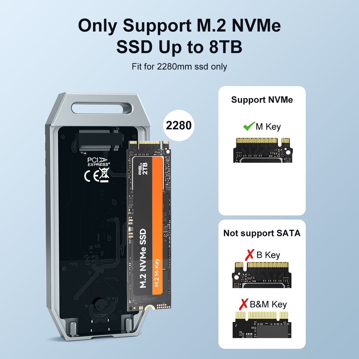 MAIWO 40Gbps USB4 Aluminum NVM - Usb4 40Gbps External Ssd 8Tb ulasan dan harga